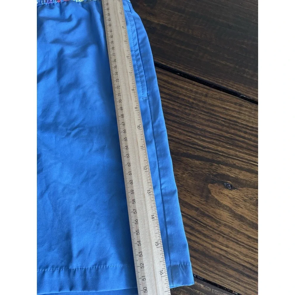 Cabana by‎ Crown & Ivy  Youth  Swim Shorts Large Blue Drawstring